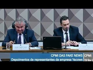 CPMI das Fake News: dono da Yacows confirma campanha para Meirelles e Haddad