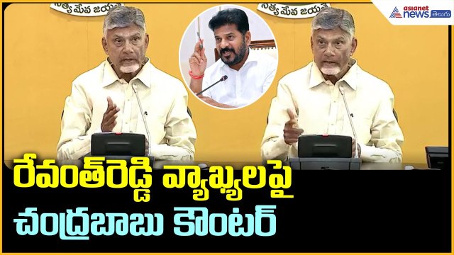 Chandrababu Naidu Counter To Revanth Reddy రేవంత్ రెడ్డి వ్యాఖ్యల పై చంద్రబాబు కౌంటర్ Asianet Telugu