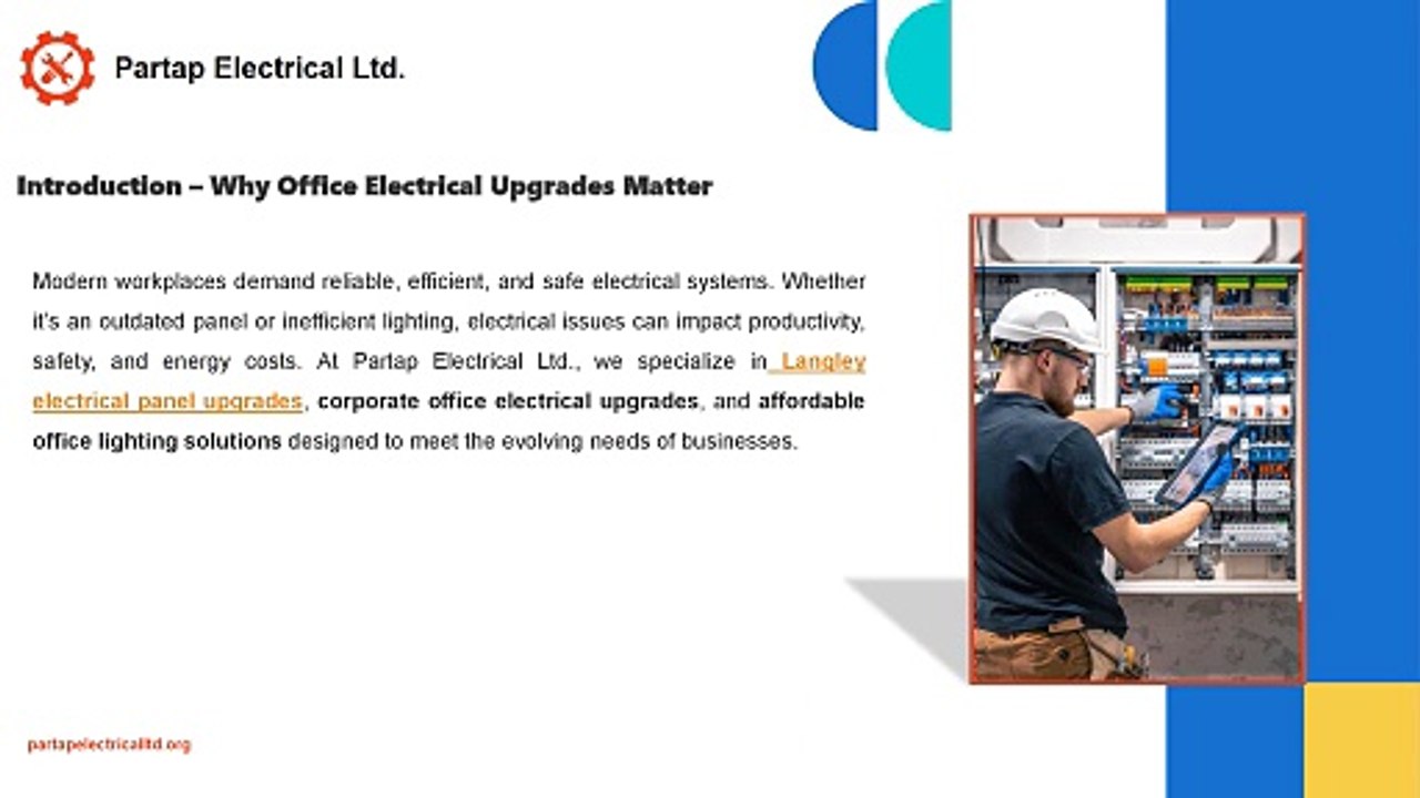 Optimizing Office Efficiency with Electrical & Lighting Upgrades