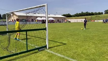 Pénalty Hugo U15, le 14/06