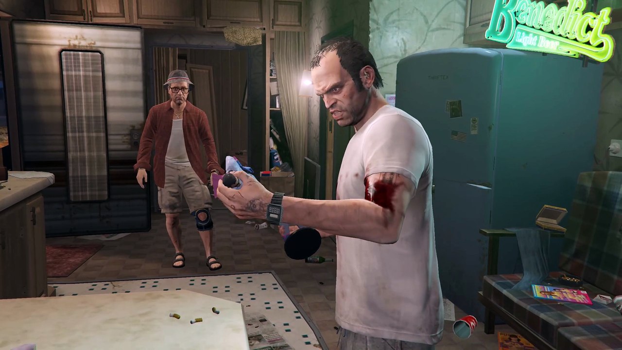 Nervous Ron Mission / GTA V / Trevor’s Aerial Takeover Begins!