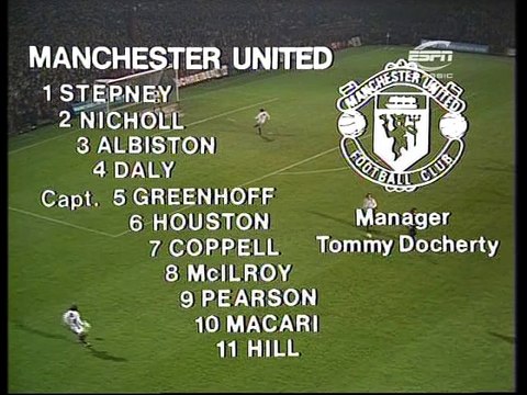 MANCHESTER UNITED - JUVENTUS TURIN - 1976 - SAISON 1976/1977 -