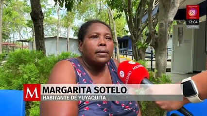 En Oaxaca, familias damnificadas esperan ayuda tras el huracán ‘Erick’