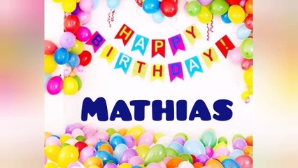 CUMPLEAÑO MATHIAS