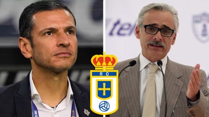 Jaime Lozano aplaude a Jesús Martínez por lo logrado con el Real Oviedo y Grupo Pachuca