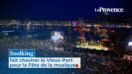 Pour la Fête de la musique, Soolking fait chavirer le Vieux-Port de Marseille