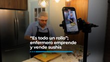 Forja desde casa su empresa de sushi y onigiris