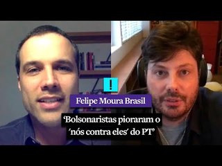 "Bolsonaristas pioraram o 'nós contra eles' do PT", diz Danilo Gentili