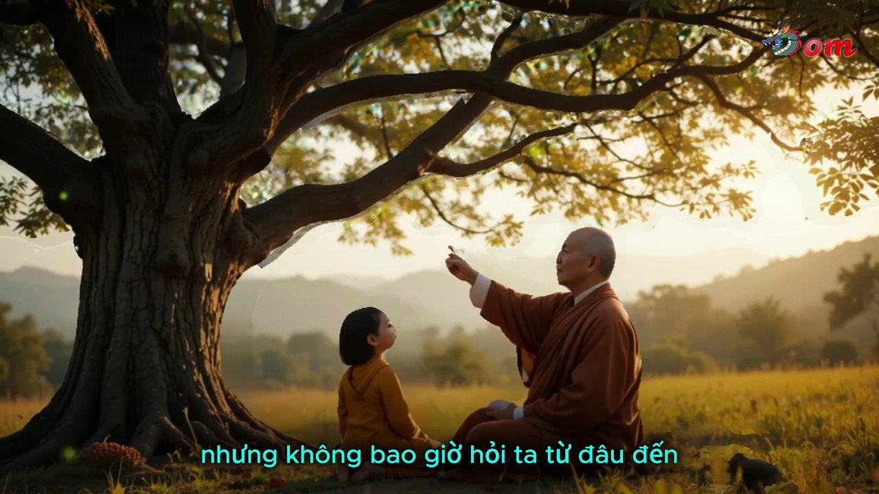 Trước khi nhóm củi, ngọn lửa từ đâu tới? Sau khi tàn củi, ngọn lửa đi về đâu?