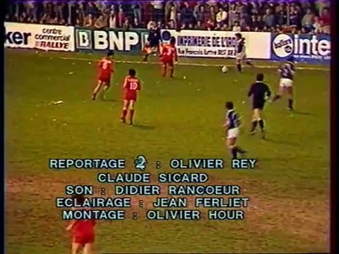 BREST - BORDEAUX - 1982 - SAISON 1981/1982 -