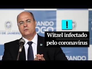 Witzel diz ter sido infectado pelo novo coronavírus