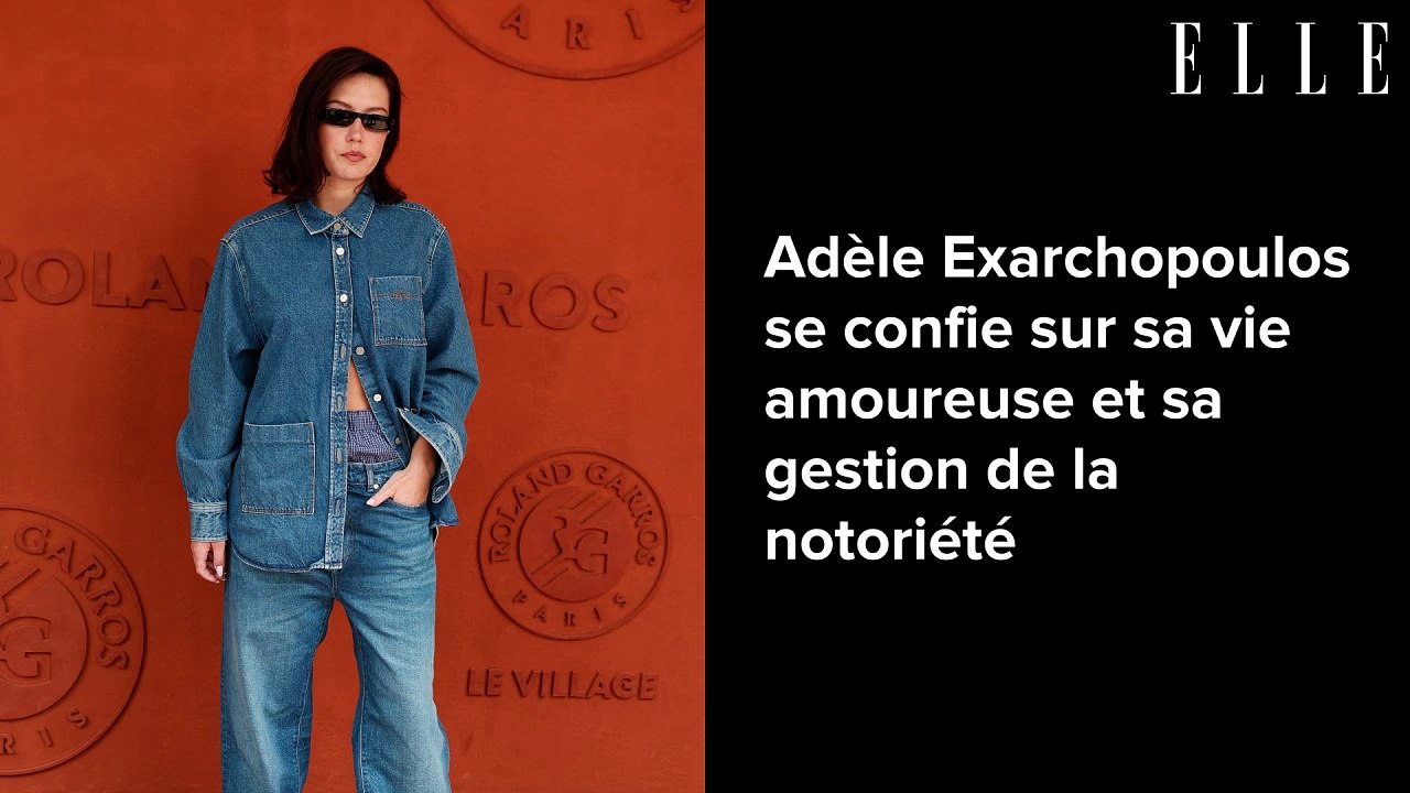 Adèle Exarchopoulos se confie sur sa vie amoureuse et sa gestion de la notoriété