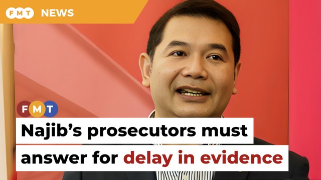 Najib’s prosecutors must answer for delay in evidence, says Rafizi