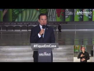 Doria sobre saída de Moro: "Há um vírus no Palácio do Planalto"