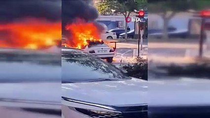Çorlu'da korku dolu anlar: LPG bir anda alev aldı!