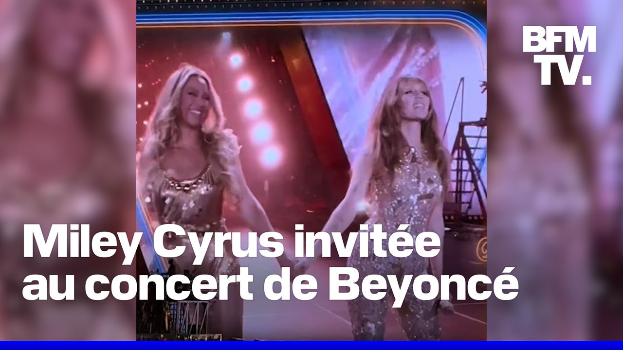 Beyoncé fait la surprise à ses fans français, en invitant Miley Cyrus lors de son premier concert au Stade de France