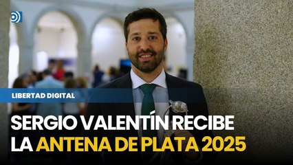 Sergio Valentín, de esRadio, recibe la Antena de Plata por 'Fútbol Es Radio'