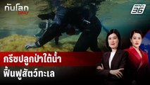นักวิทย์กรีซปลูกป่าใต้น้ำ ฟื้นฟูแหล่งอาศัยสัตว์ทะเล | ทันโลก DAILY | 20 มิ.ย. 68