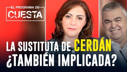 La sustituta de Cerdán implicada en la presunta financiación ilegal