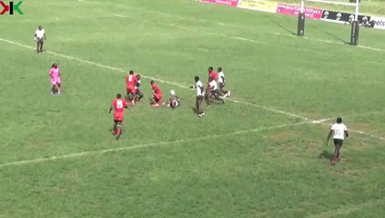 Have you ever been stepped so quick, that you took out your teammate? Our XIX sports Flashback moment of the week with Daystar Falcons' Clinton Kioko from the 2022 Kabeberi7s