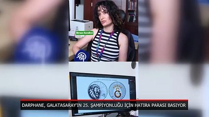 Darphane, Galatasaray'ın 25. şampiyonluğu için hatıra parası basıyor