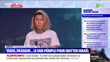 "Un scandale absolu": cette Française est rentrée d'Israël avec un passeur et dénonce "l'abandon" de l'Ambassade de France
