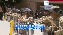 Un tribunal de apelaciones permite a Trump mantener el control de la Guardia Nacional en Los Ángeles