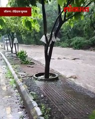 आयटी पार्क परिसरातील पायाभूत सुविधांची वरुणराजाच्या धो-धो बरसण्याने पोलखोल