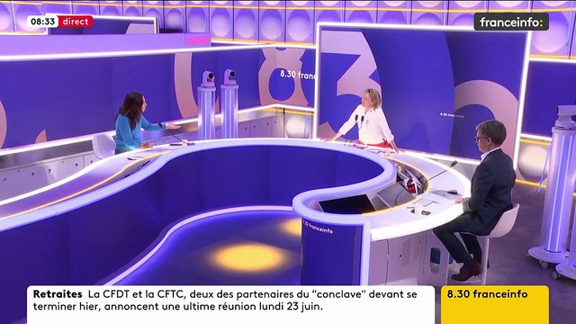 Salhia Brakhlia dans le 8.30 de Franceinfo le mercredi 18 juin 2025.