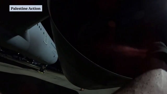 Palestine Action break into RAF Brize Norton and damage two military aircrafts