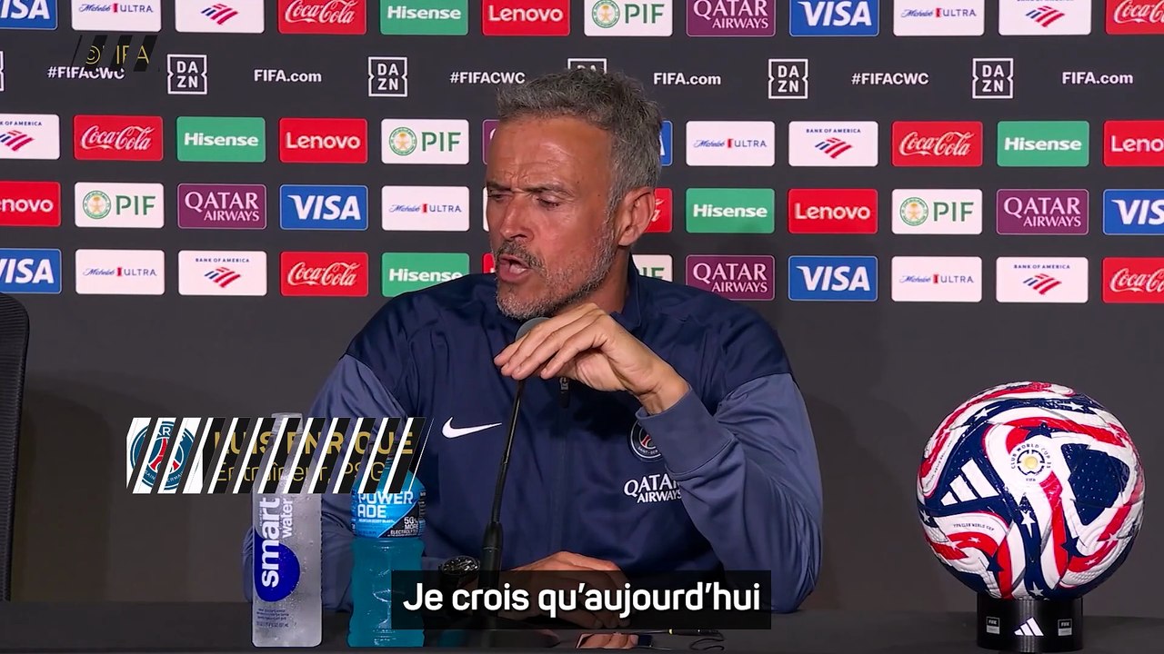 Luis Enrique sur Botafogo : "La meilleure défense que nous ayons rencontrée cette saison"