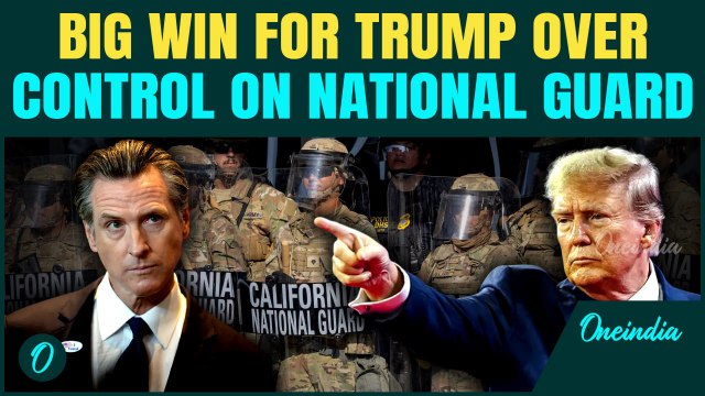 Trump Vs Newsom | Court hands BIG WIN to Trump | Allows control of National Guard in California