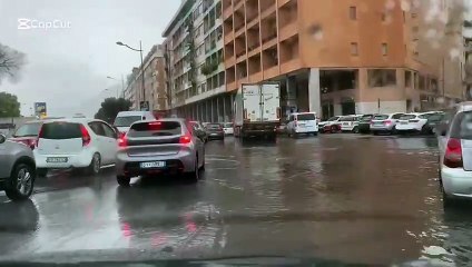 Allagamenti e alberi crollati, Palermo sferzata dal maltempo