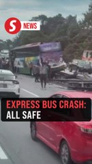 Bus crash on NSE: 36 Indian tourists and driver escape unharmed