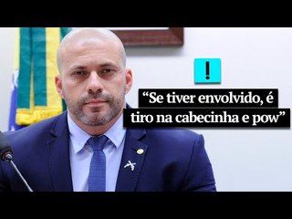 "Se tiver envolvido, é tiro na cabecinha e 'pow'!", diz deputado bolsonarista, sobre Witzel
