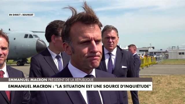 Emmanuel Macron : «Je souhaite un débat au Parlement avec les différentes formations politiques»