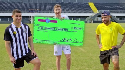 "Beat Neymar 😱⚽ | Win $500,000 Challenge 💵🔥 | MrBeast"