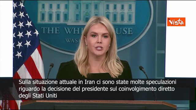 Trump: Deciderò su intervento in Iran nelle prossime due settimane