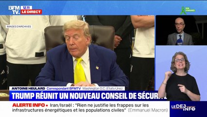 Israël-Iran: Donald Trump réunit un nouveau conseil de sécurité nationale
