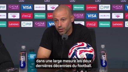 Inter Miami - Mascherano affirme que Messi est le meilleur de tous les temps