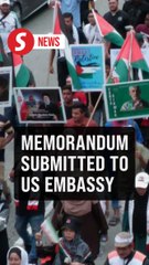Hundreds rally in KL against US-Israel actions targeting Iran, Gaza