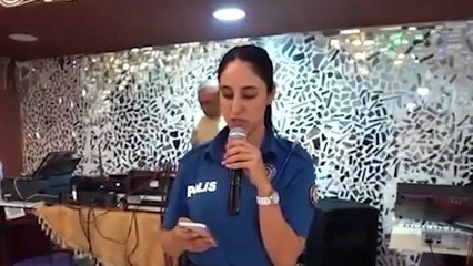 Gaziantep'te düğüne giden polisten ilginç anons