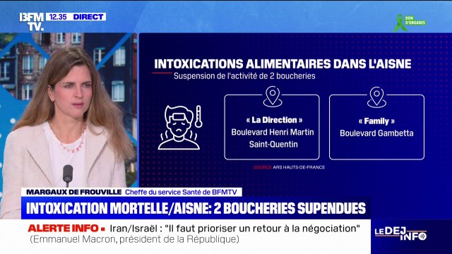 Aisne: deux boucheries fermées provisoirement après des intoxications alimentaires en série qui ont causé la mort d'une enfant