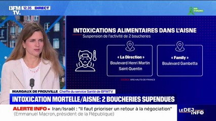 Aisne: deux boucheries fermées provisoirement après des intoxications alimentaires en série qui ont causé la mort d'une enfant