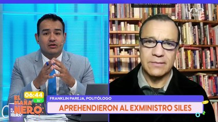 APREHENDIERON AL EX MINISTRO SILES