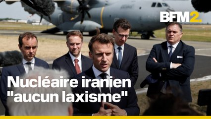 Iran-Israël, Gaza, aéronautique... la prise de parole d'Emmanuel Macron au salon du Bourget