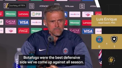 PSG undone by 'the best defensive side' they've played - Luis Enrique