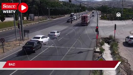 Bazı trafik kazaları KGYS kameralarınca görüntülendi