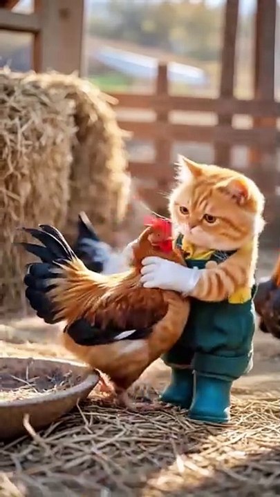 Ai animated Cat funny video. Viral Cats - Ep 244