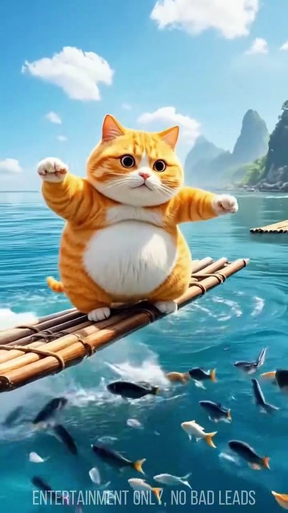 Ai animated Cat funny video. Viral Cats - Ep 249